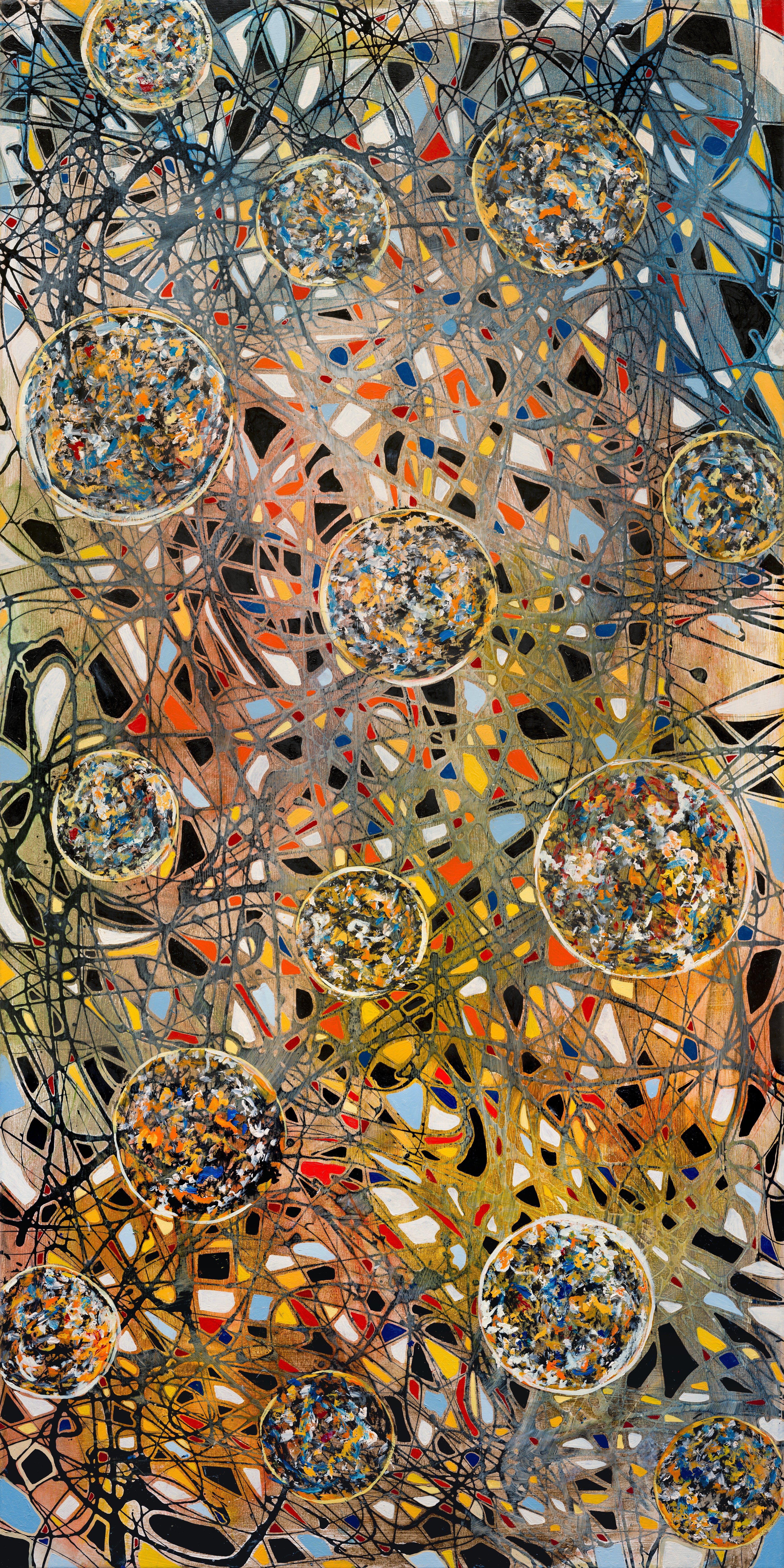 Carnevale - 36” x 72” - Original