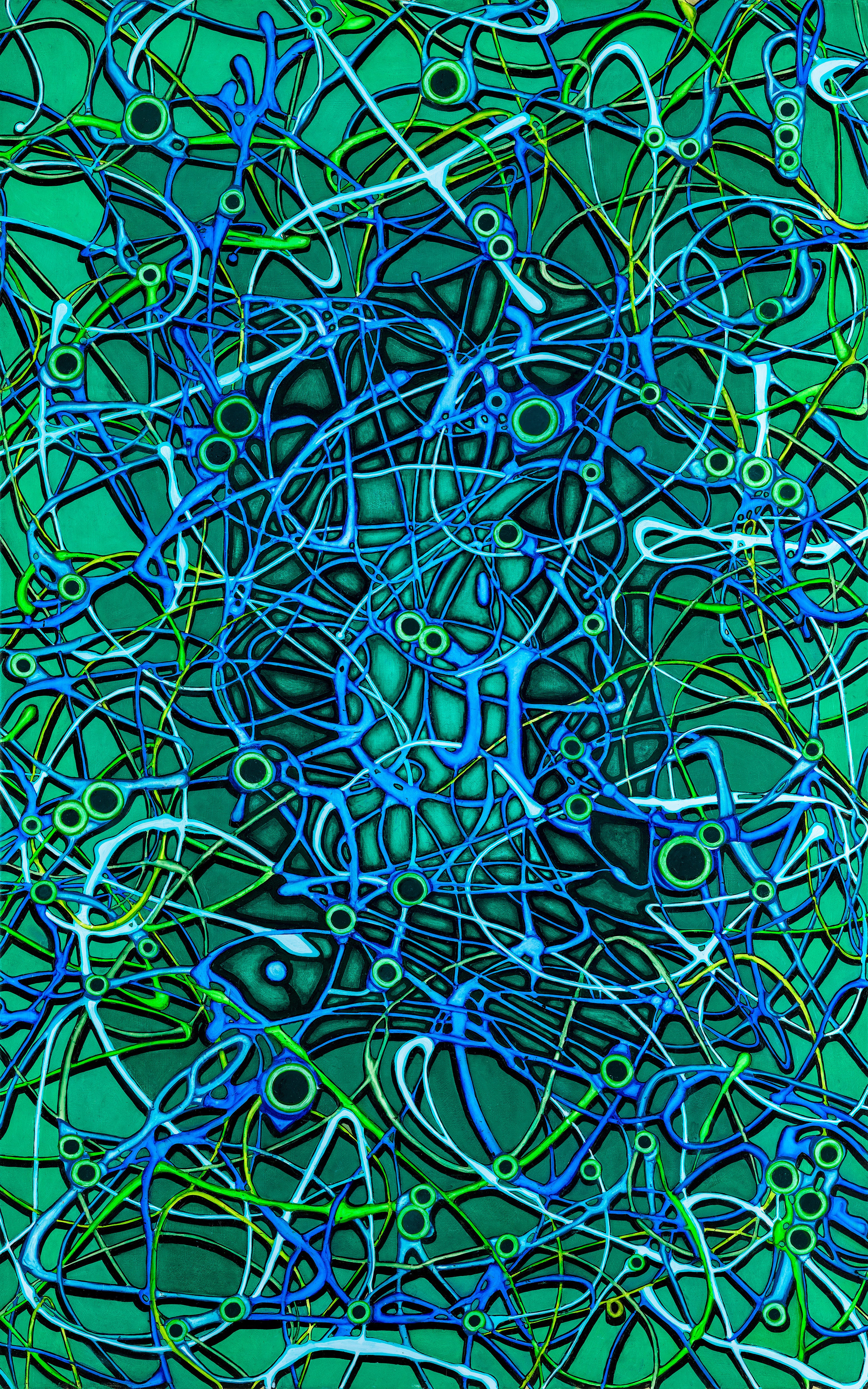 Confluence - 48" x 30" - Oil on canvas