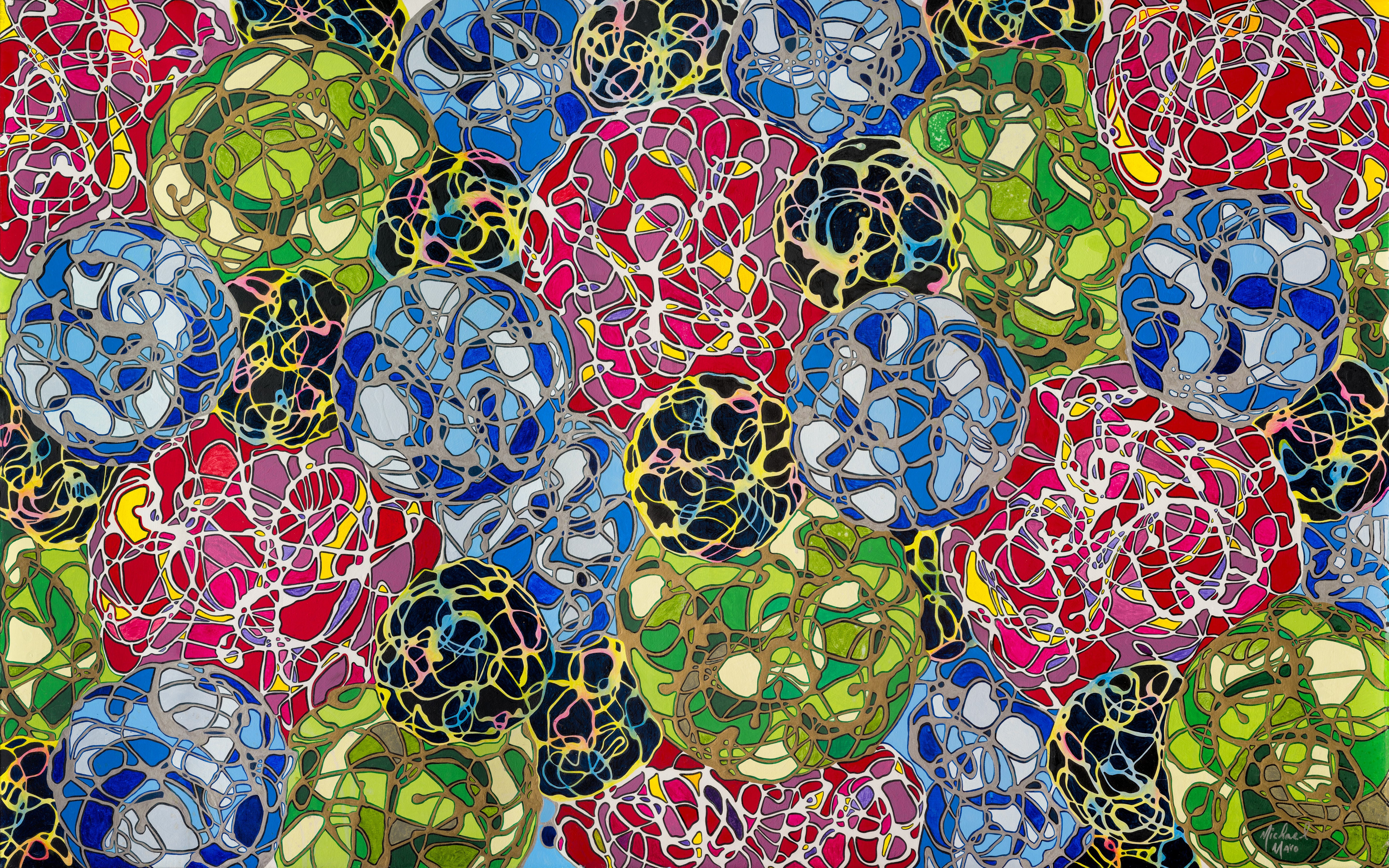 Quark - 48" x 30" - Original