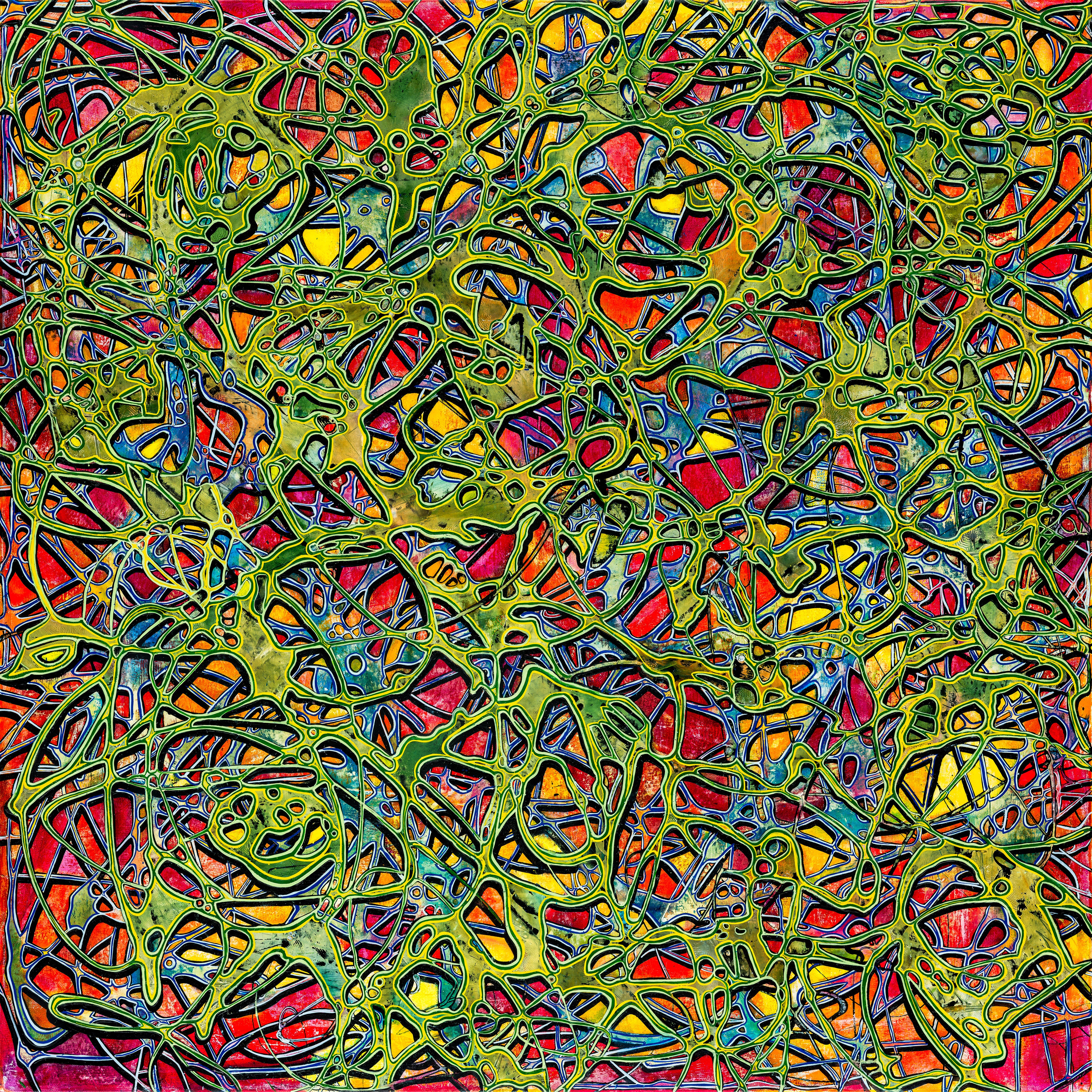 Nexus II - 36" x 36" - Archival Giclée