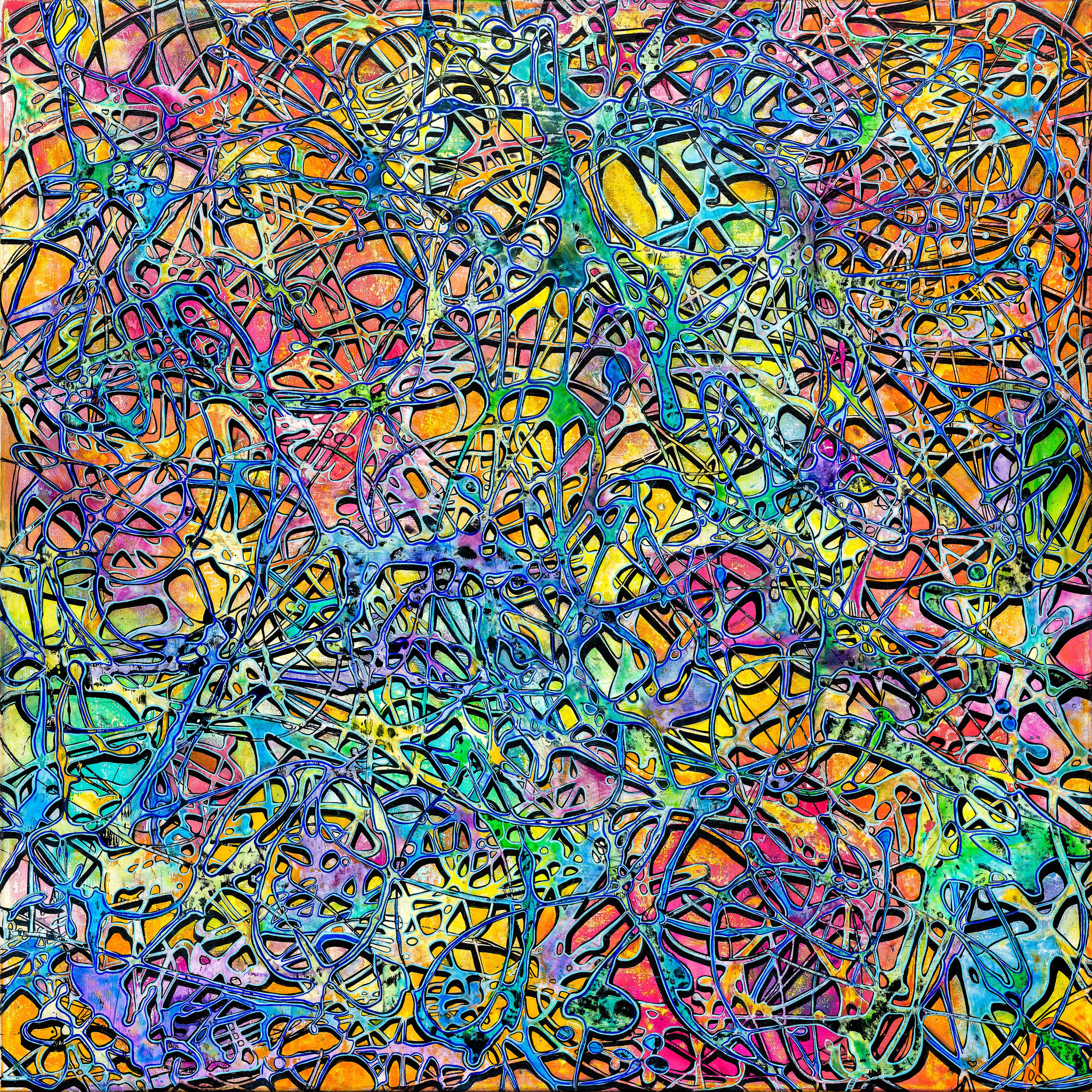 Nexus - 36" x 36" - Archival Giclée